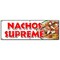 Signmission NACHOS SUPREME BANNER SIGN snack melted mexican chili tacos tex mex B-72 Nachos Supreme - alternate 1